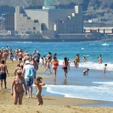 Estudio Playa Canteras 2-4P Wifi 500Mb Лас-Пальмас-де-Гран-Канария Экстерьер фото