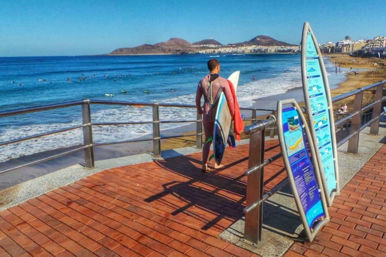 Estudio Playa Canteras 2-4P Wifi 500Mb Лас-Пальмас-де-Гран-Канария Экстерьер фото