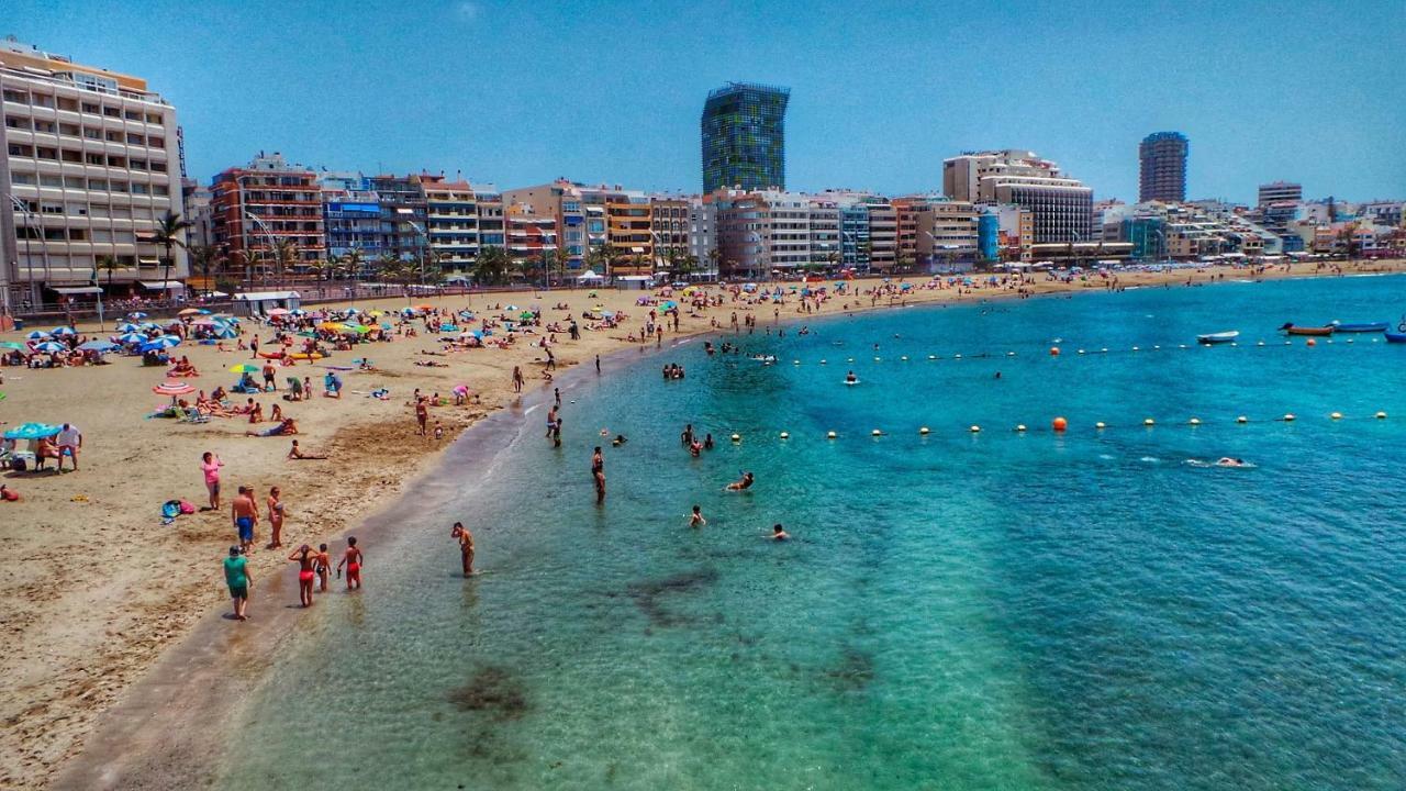 Estudio Playa Canteras 2-4P Wifi 500Mb Лас-Пальмас-де-Гран-Канария Экстерьер фото